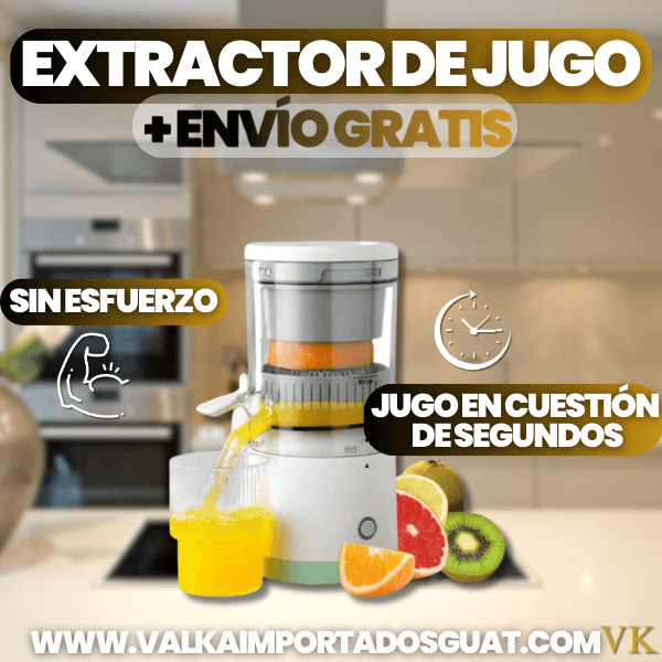 EXPRIMIDOR DE JUGO + ENVÍO GRATIS