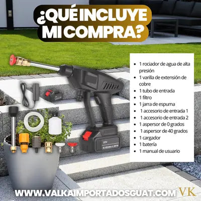 HIDROLAVADORA INALAMBRICA + ENVÍO GRATIS