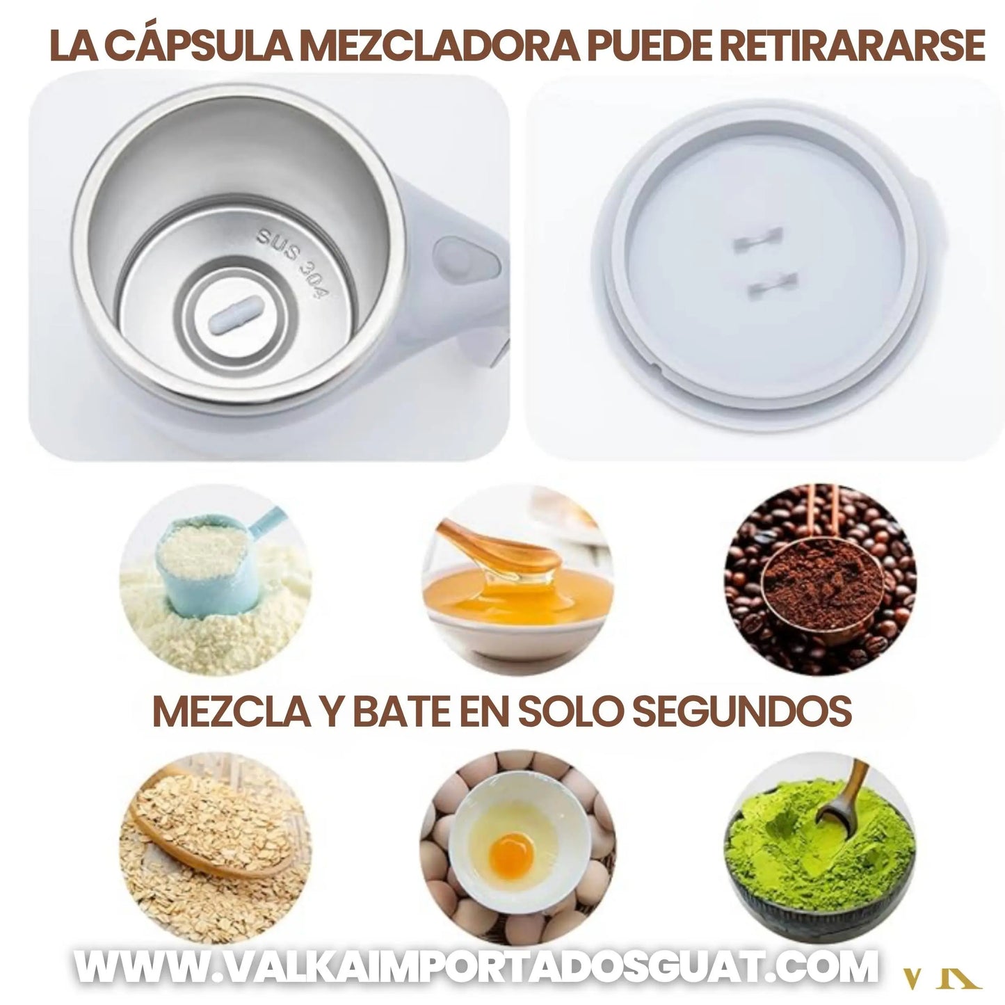TAZA MÁGICA - MEZCLA AL INSTANTE