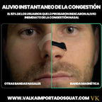BANDA NASAL MAGNÉTICA ALIVIO INMEIDATO X30 TIRAS + ENVÍO GRATIS