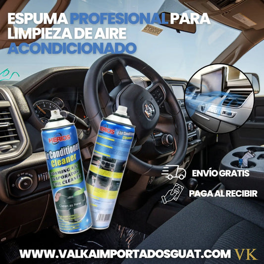 ESPUMA PROFESIONAL DE LIMPIEZA DE AIRE ACONDICIONADO + ENVÍO GRATIS