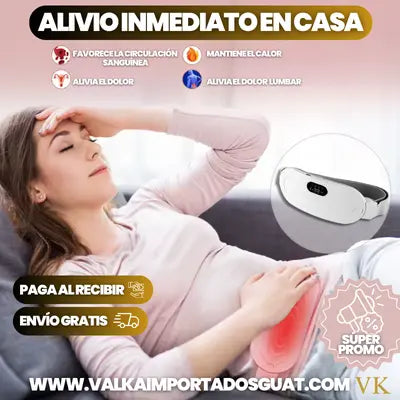 CINTURÓN ALIVIA CÓLICOS MENSTRUALES + ENVÍO GRATIS