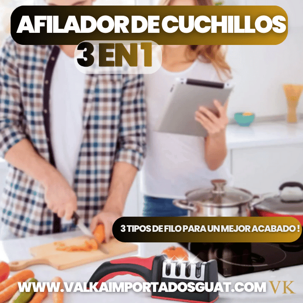 AFILADOR DE CUCHILLOS + ENVÍO GRATIS