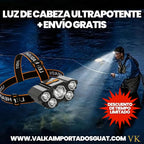 LUZ DE CABEZA ULTRAPOTENTE +ENVÍO GRATIS
