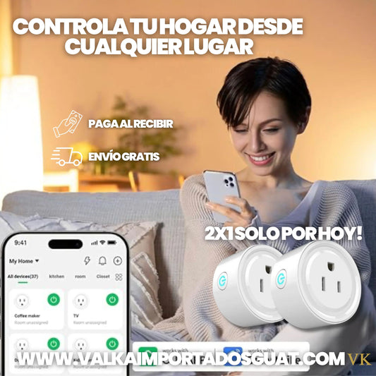 ENCHUFE INTELIGENTE PROMO 2X1 + ENVÍO GRATIS