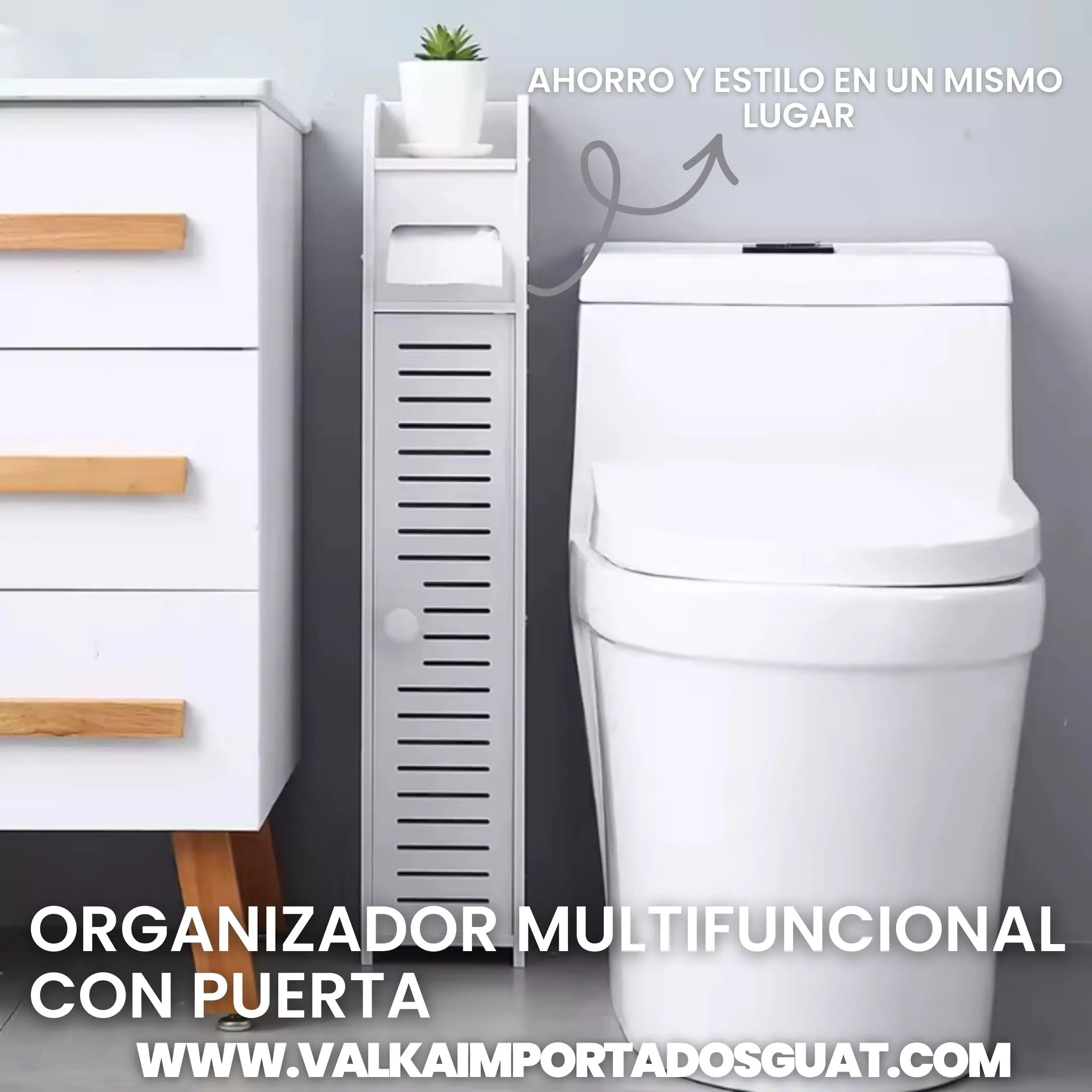 ORGANIZADOR MULTIFUNCIONAL CON PUERTA + ENVÍO GRATIS