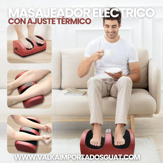 MASAJEADOR ELÉCTRICO Y TÉRMICO + ENVÍO GRATIS