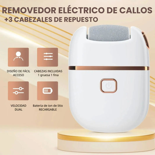 REMOVEDOR ELÉCTRICO DE CALLOS + 3 REPUESTOS Y ENVÍO GRATIS