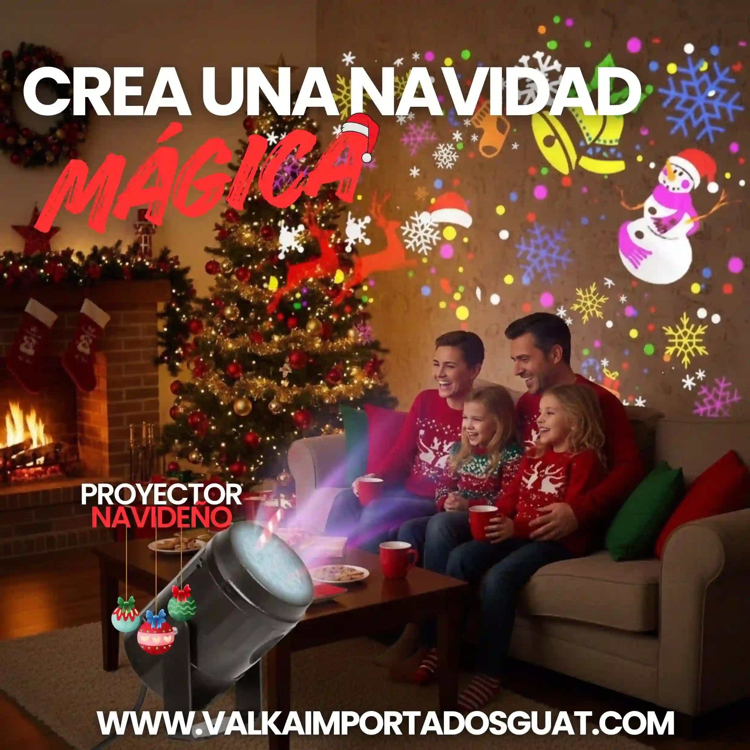 PROYECTOR NAVIDEÑO + ENVÍO GRATIS