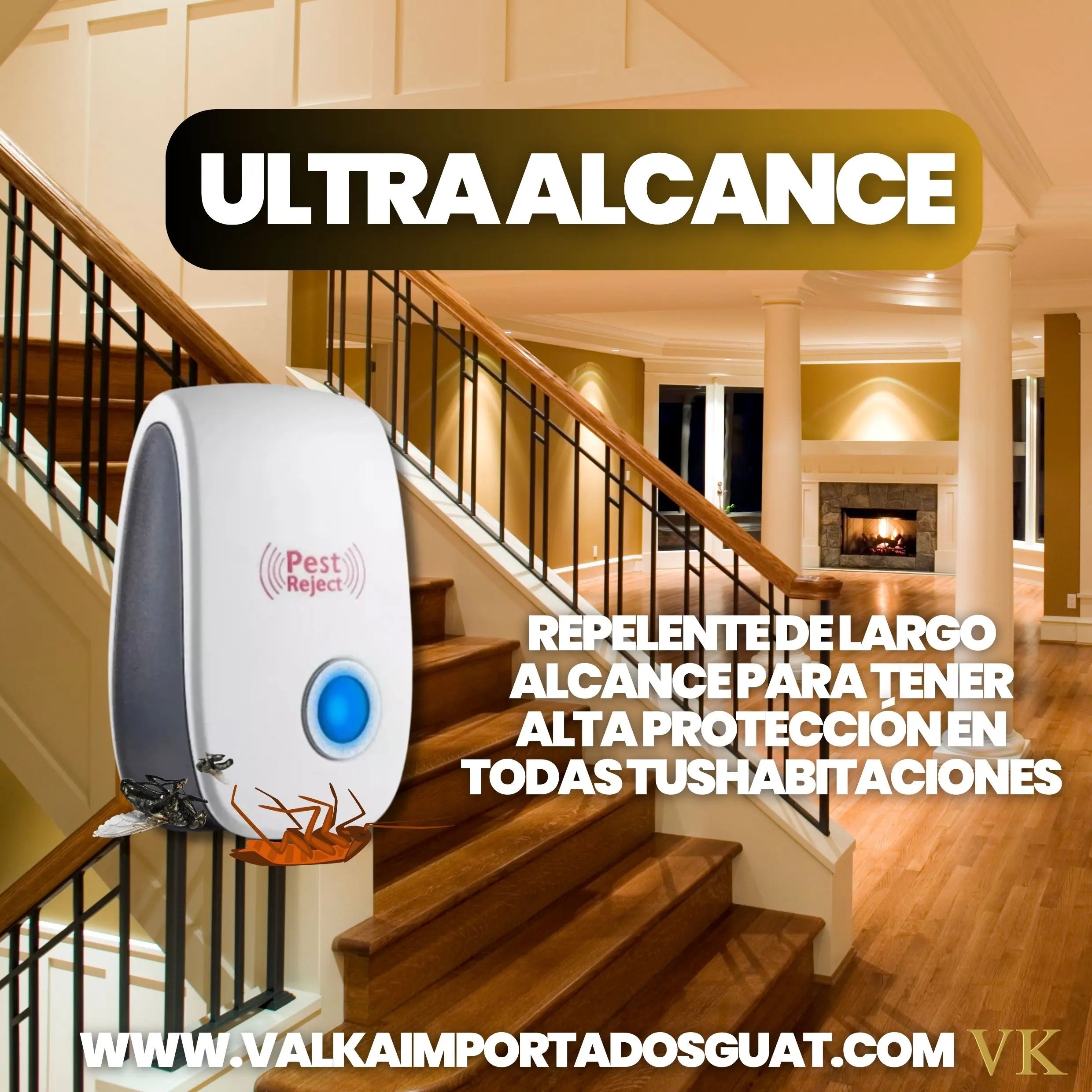 REPELENTES ULTRASONICOS (X4, X6 Ó X8 UNIDADES)+ ENVÍO GRATIS