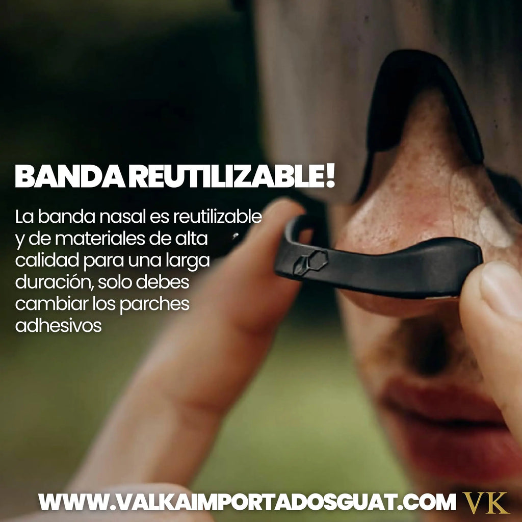 BANDA NASAL MAGNÉTICA ALIVIO INMEIDATO X30 TIRAS + ENVÍO GRATIS