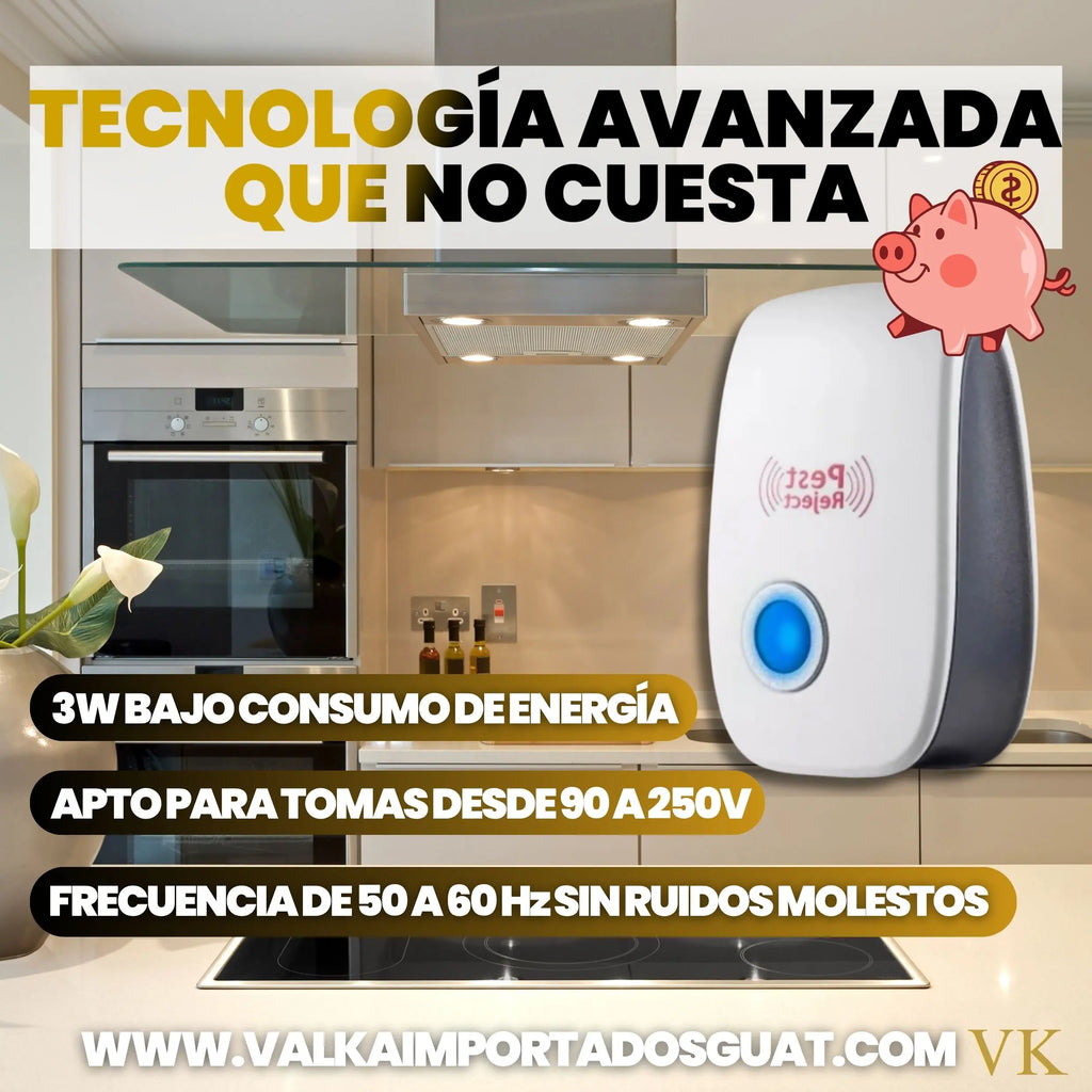 REPELENTES ULTRASONICOS (X4, X6 Ó X8 UNIDADES)+ ENVÍO GRATIS