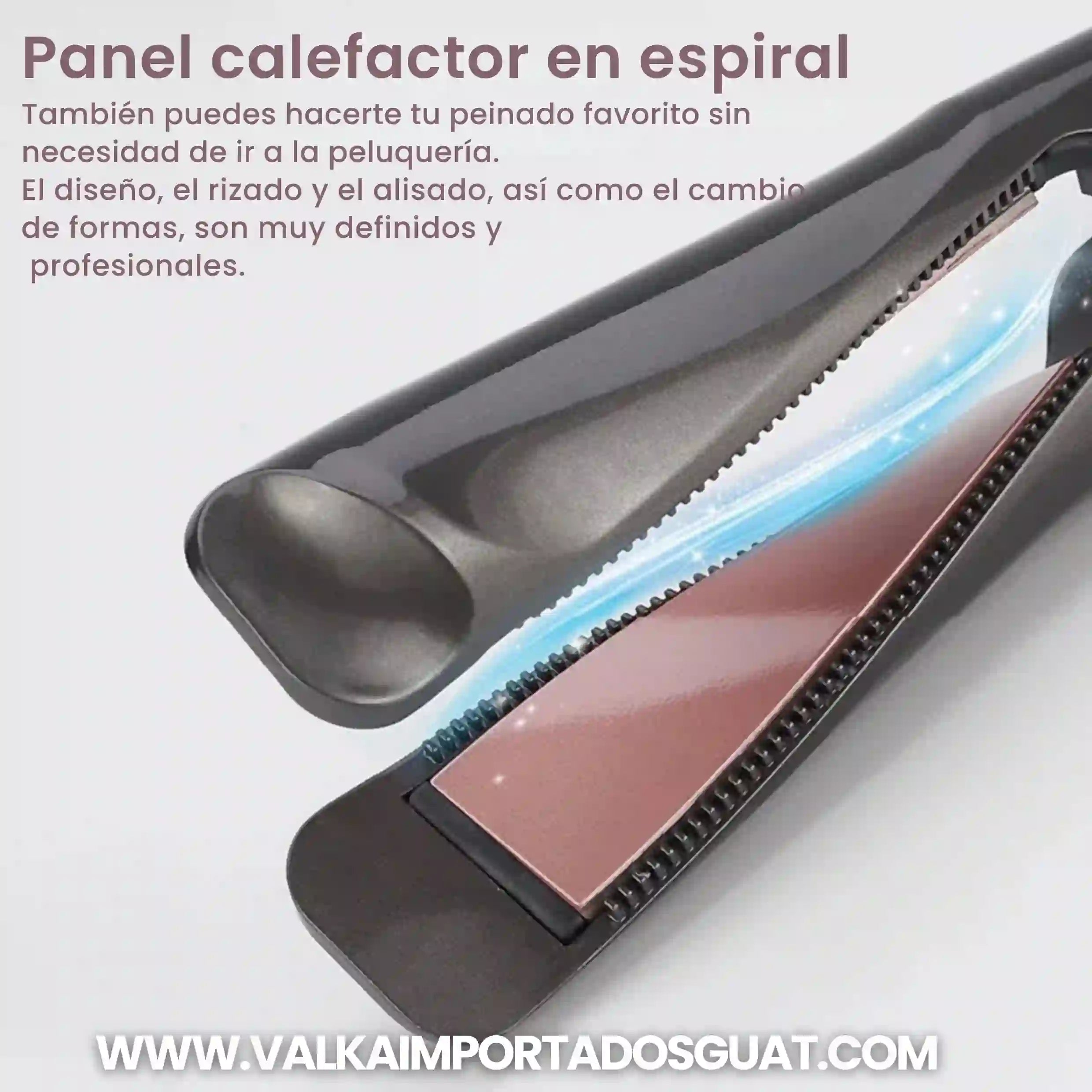 PLANCHA Y RIZADORA 2 EN 1 PROFESIONAL ™ + ENVÍO GRATIS